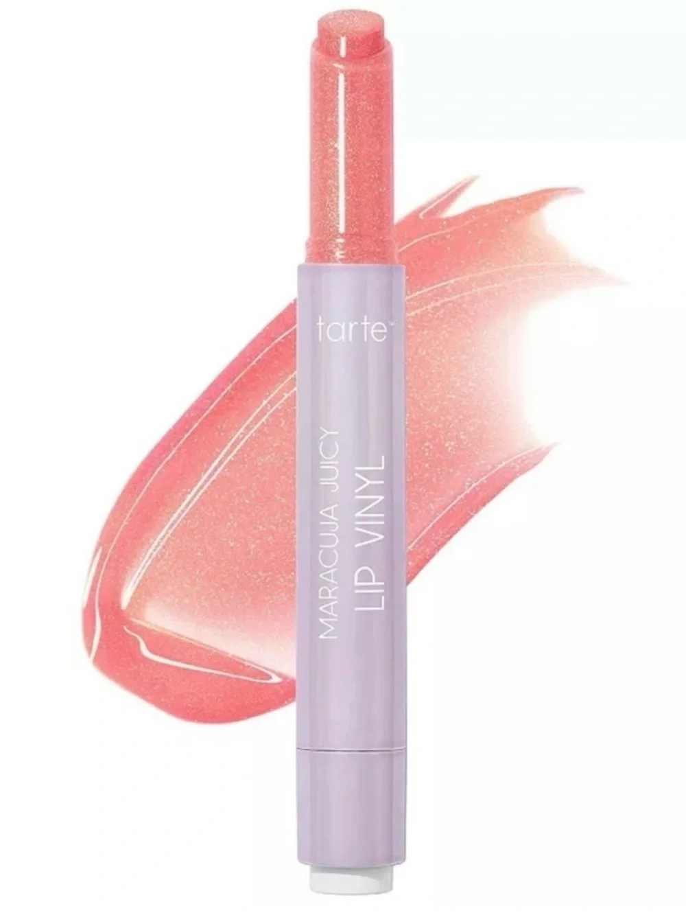 TARTE™ Maracuja Juicy Lip Vinyl Gloss in Shimmering Pink Lily, Full Size, NIB